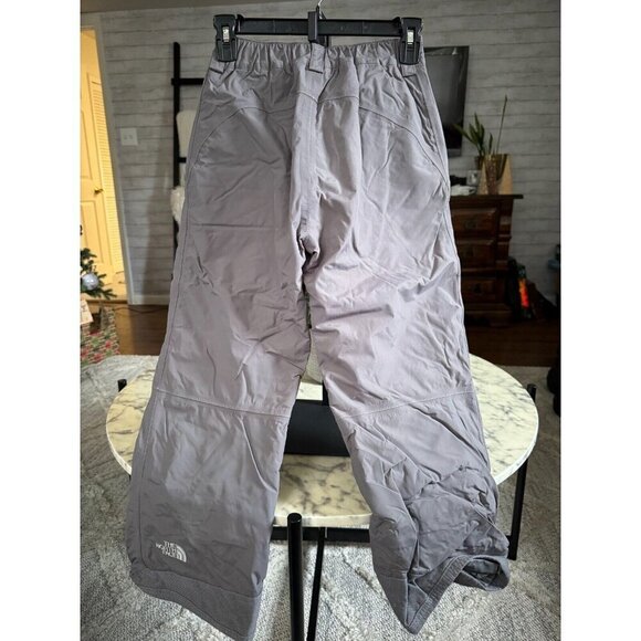 The North Face Gray Hyvent Ski Snowboard Waterproof Snow Pants Boys Size M - Picture 2 of 7